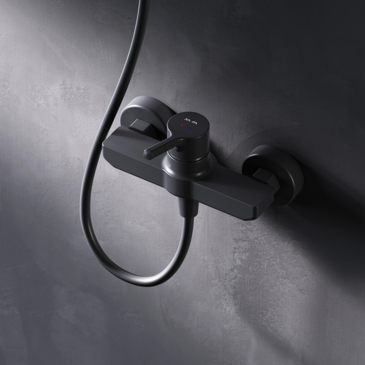 AM.PM X-Joy duschblandare, matt svart