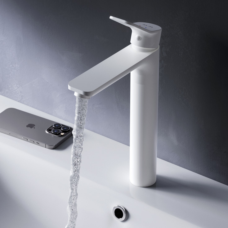 AM.PM X-Joy tvättställsblandare, vit