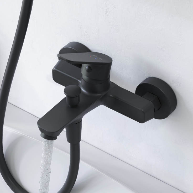 AM.PM Hit badkarsblandare, matt svart