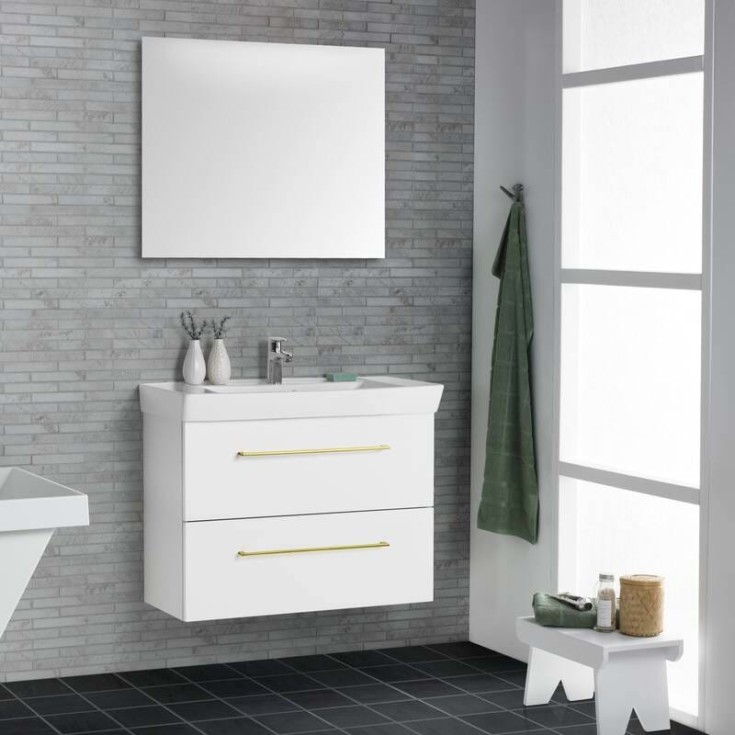 Dansani Mido+ Select spejl, 80x70 cm