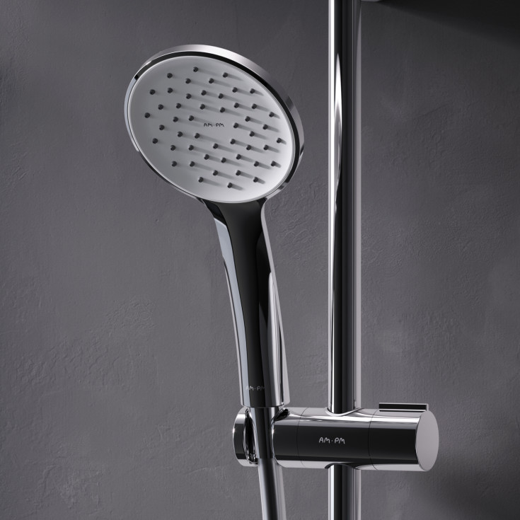 AM.PM Hit brusesæt, krom