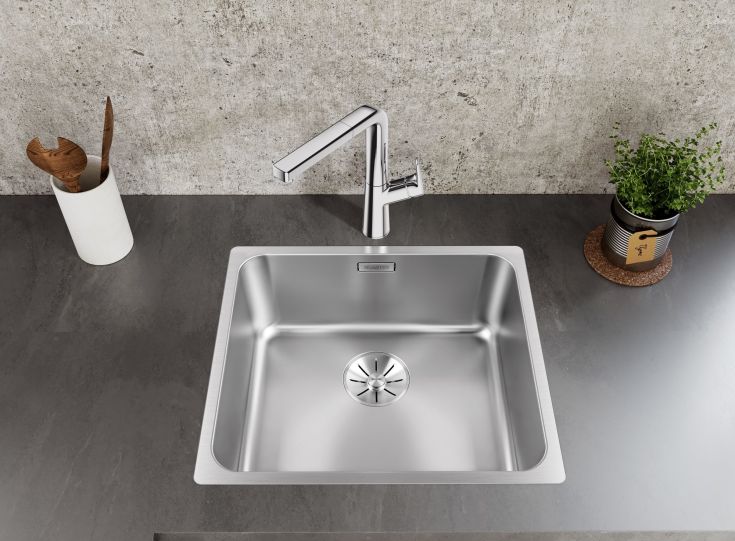 Blanco Solis 450-IF/N UXI kjøkkenvask, 49x44 cm, rustfritt stål