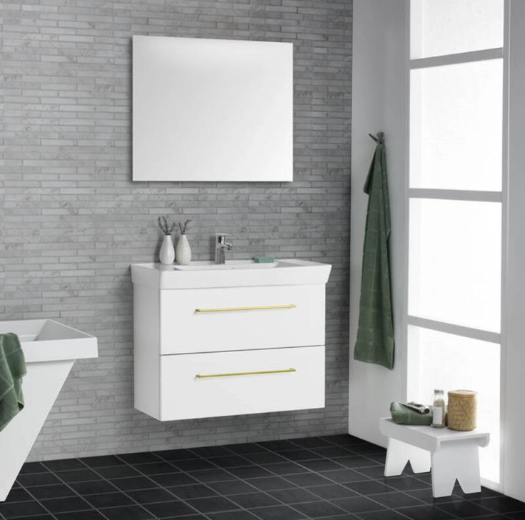 Dansani Cappella håndvask, 82x40,5 cm, hvid