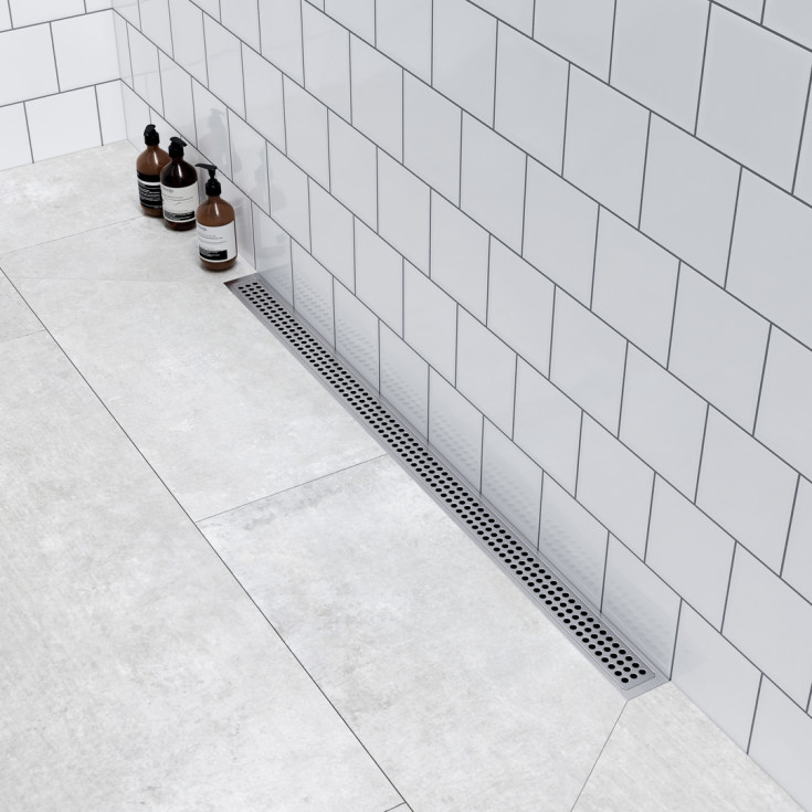 Unidrain 1004 avloppsarmatur, 600 mm, mot bakvägg