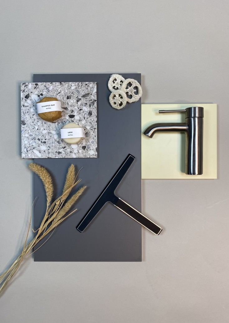 Dansani Mido+ underskab, 120x44 cm, grå