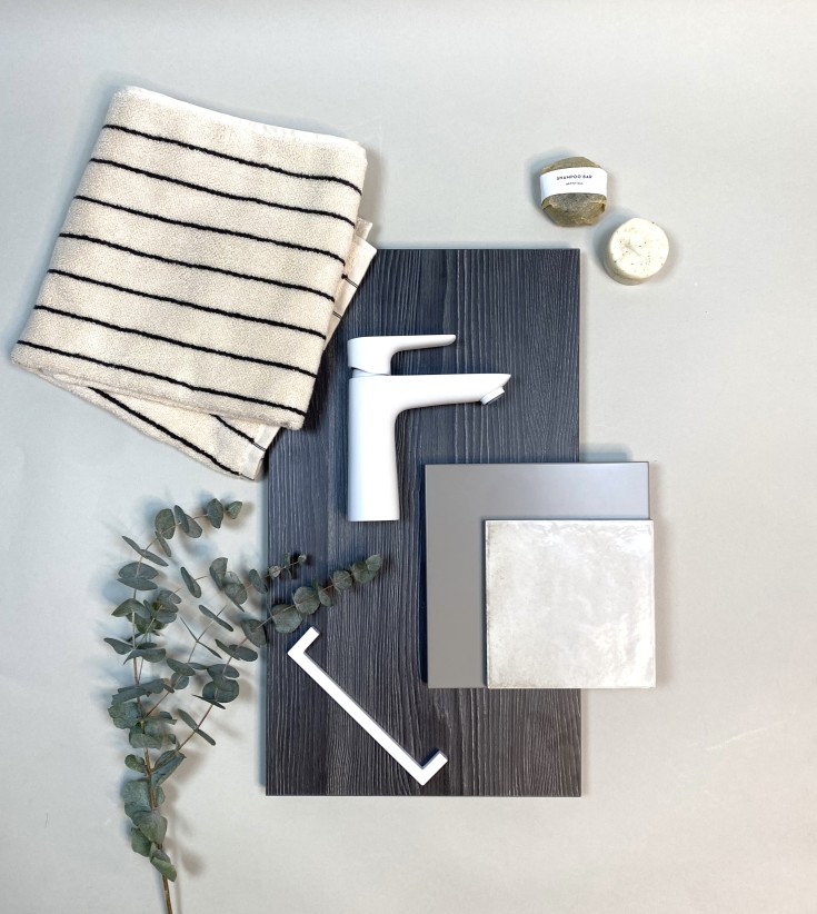 Dansani Mido+ möbelpaket, 101x45,5 cm, grå