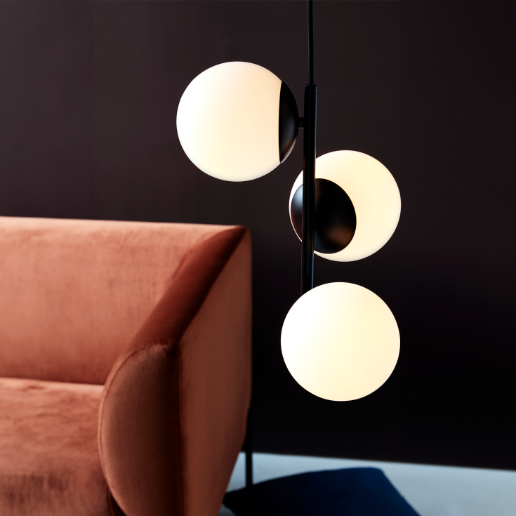 Nordlux Lilly pendellampe, sort