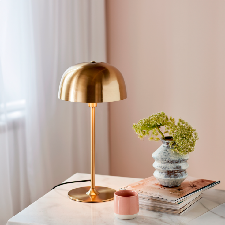 Nordlux Cera bordlampe, messing