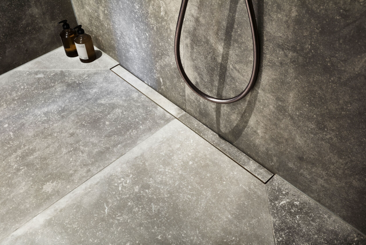 Unidrain HighLine Custom galler, 600 mm