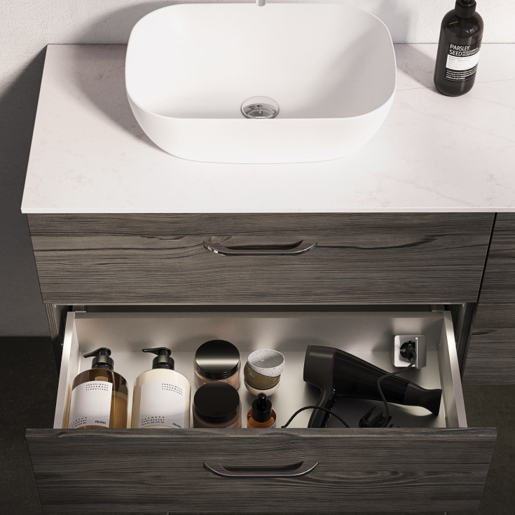 Dansani Slim håndtak, 200 mm, krom