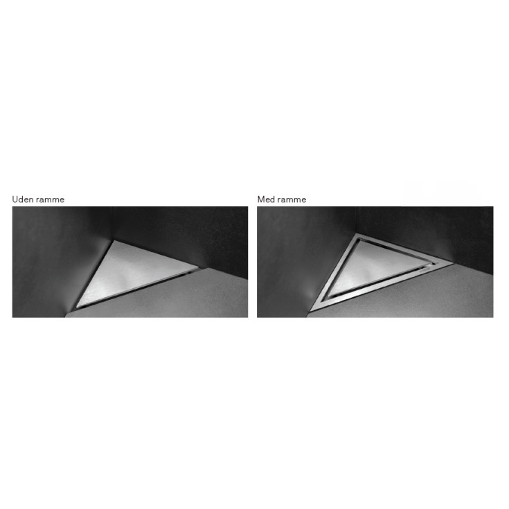 Unidrain Highline afløbsarmatur, hjørneafløb