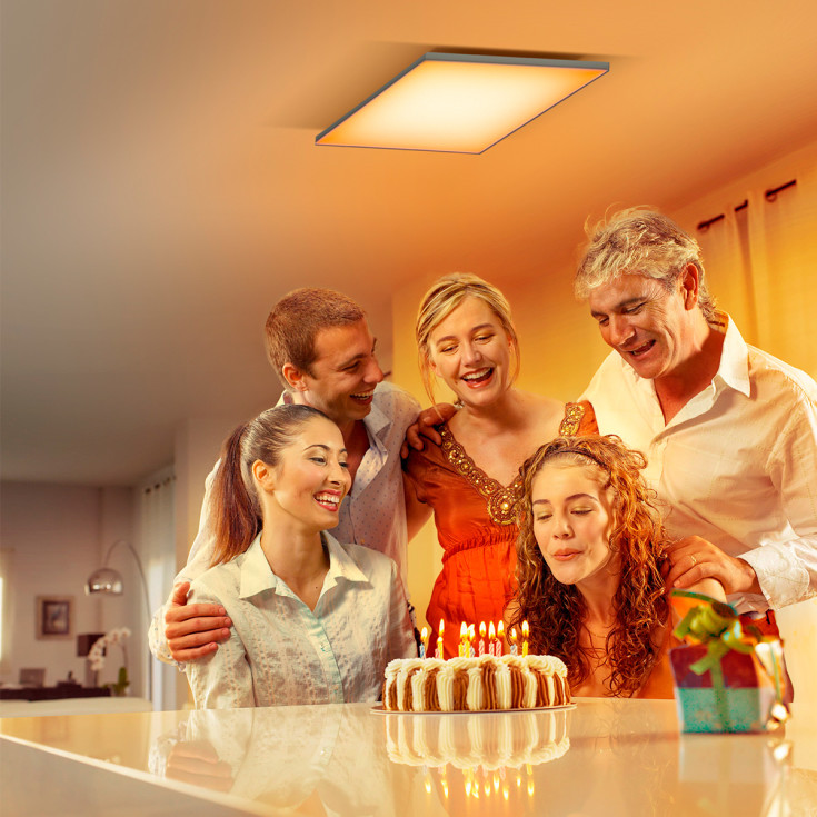 Ledvance Smart+ Wifi Planon LED panel, justerbar hvit, 60x60 cm