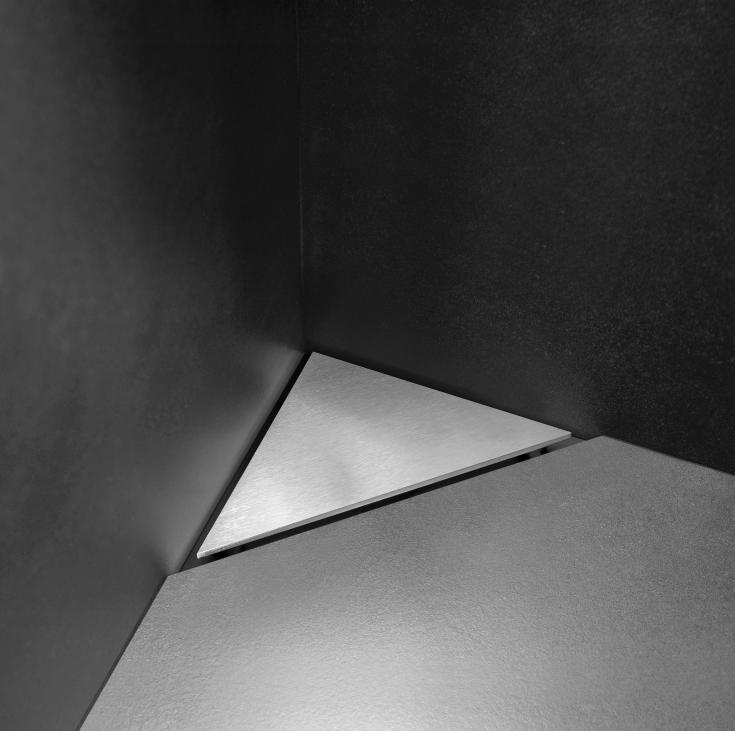 Unidrain Highline avloppsarmatur, hörnavlopp