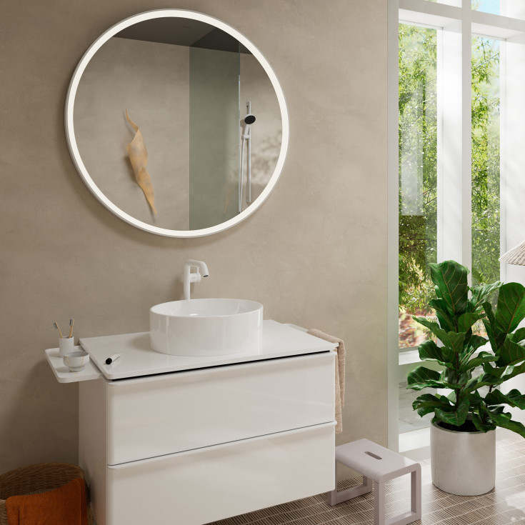 Hansgrohe Tecturis S 240 Fine håndvaskarmatur, mat hvid