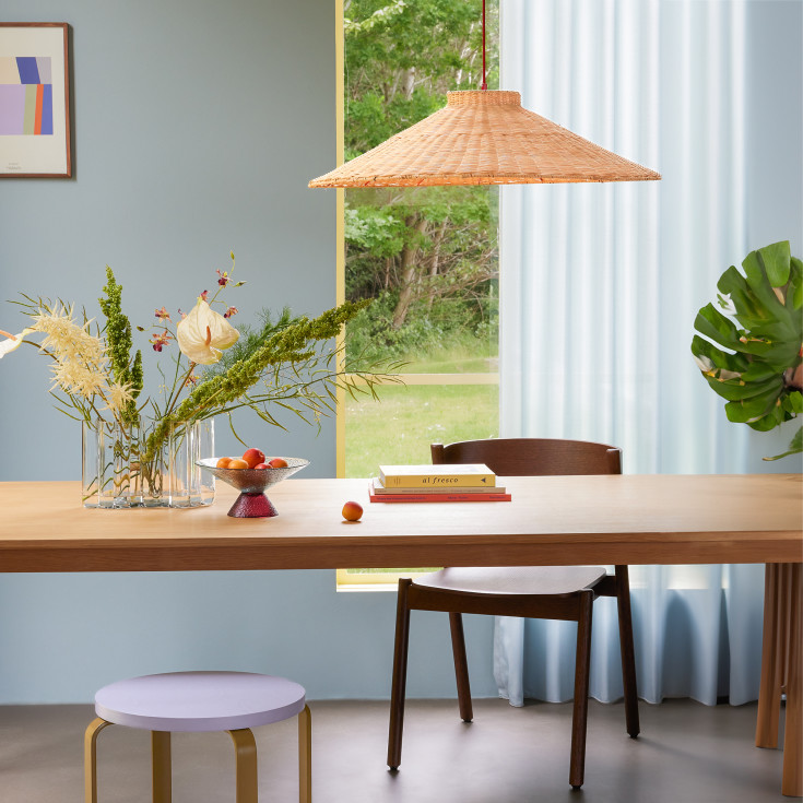 Hübsch Chand pendellampe, trapez