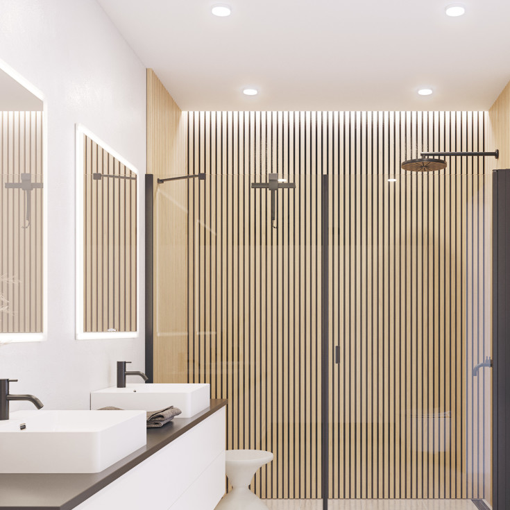 Dansani Match bruseskraber, mørkegrå