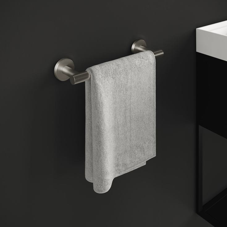 Cosmic Architect S+ håndklædestang, 31,5 cm, rustfrit stål