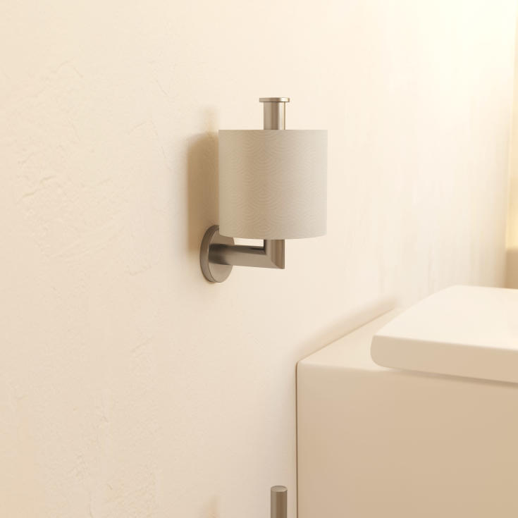 Cosmic Architect S+ reservpappershållare, rostfritt stål