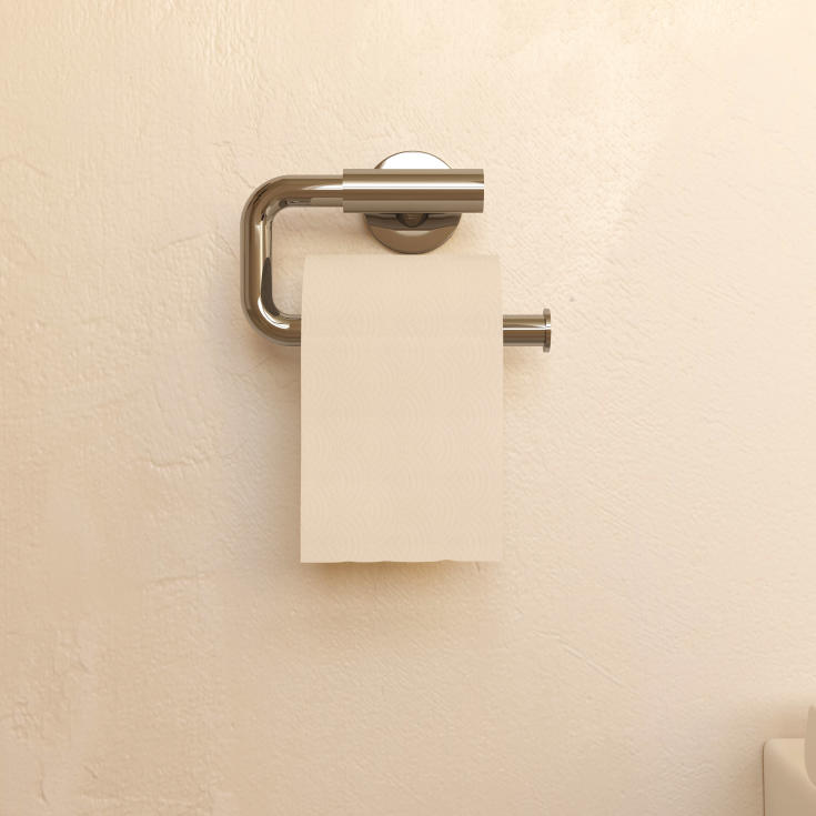 Cosmic Architect S+ toiletrulleholder, krom