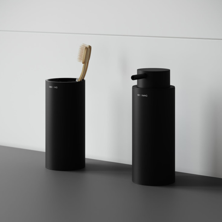 Cosmic Logic såpedispenser, matt sort