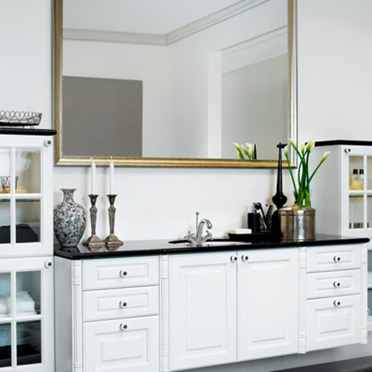 Damixa Tradition tvättställsblandare, krom