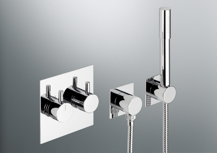 Ideal Standard A6 brusesæt, krom