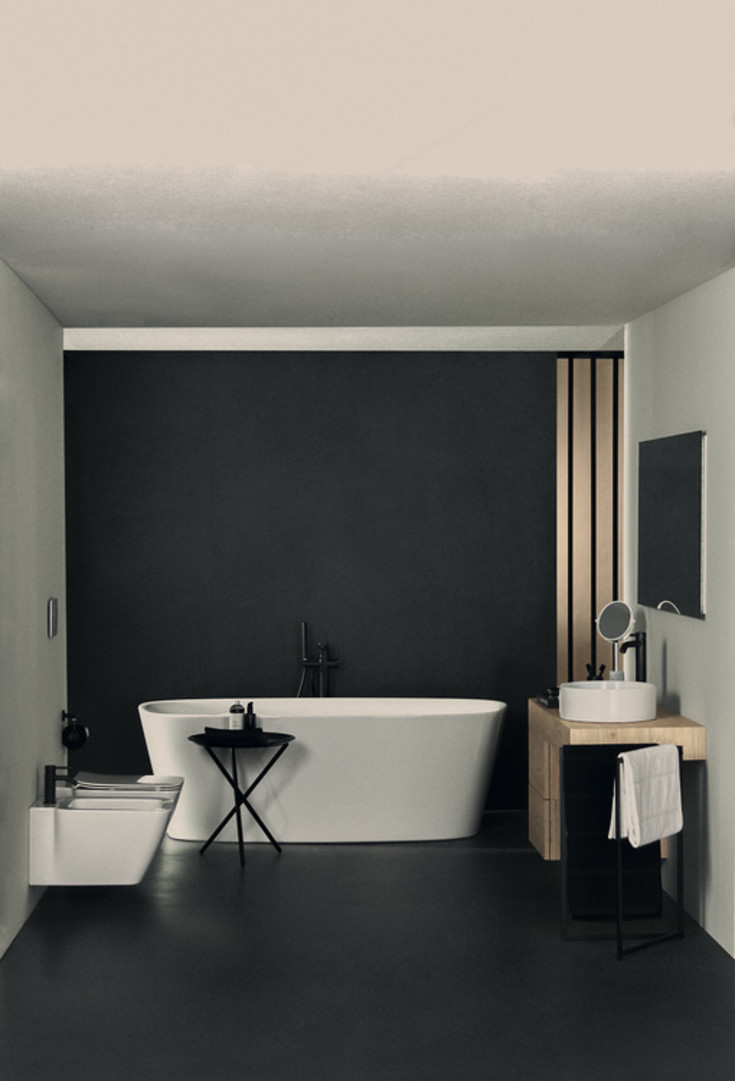 Ideal Standard Ceraline håndvaskarmatur, sort