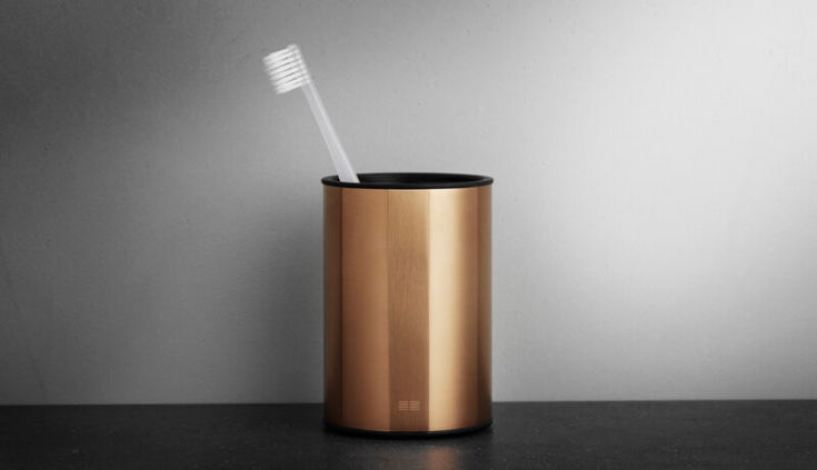 Unidrain Reframe tandkrus, kobber