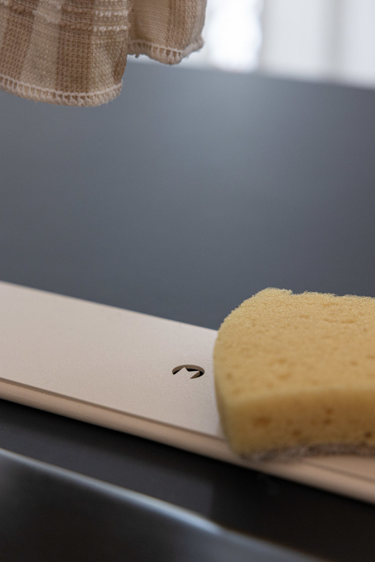 Metallbude Nia karkludholder, beige