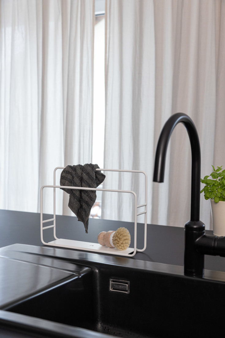 Metallbude Nia karkludholder, vit