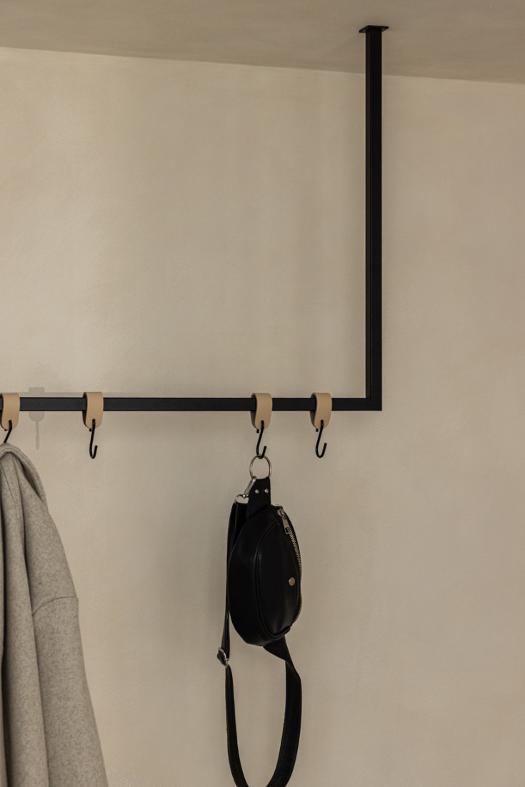 Metallbude Rubi klesstativ, 80x120 cm, sort