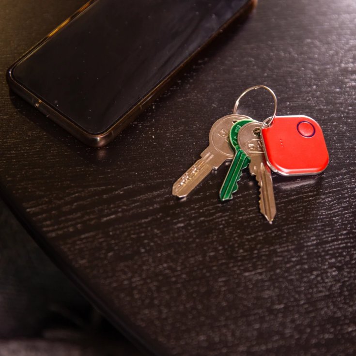 Shelly Blu trykknap med bluetooth, batteri, rød