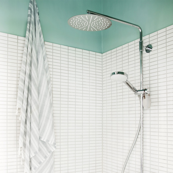 Damixa Silhouet dusjsett, vannbesparende, krom