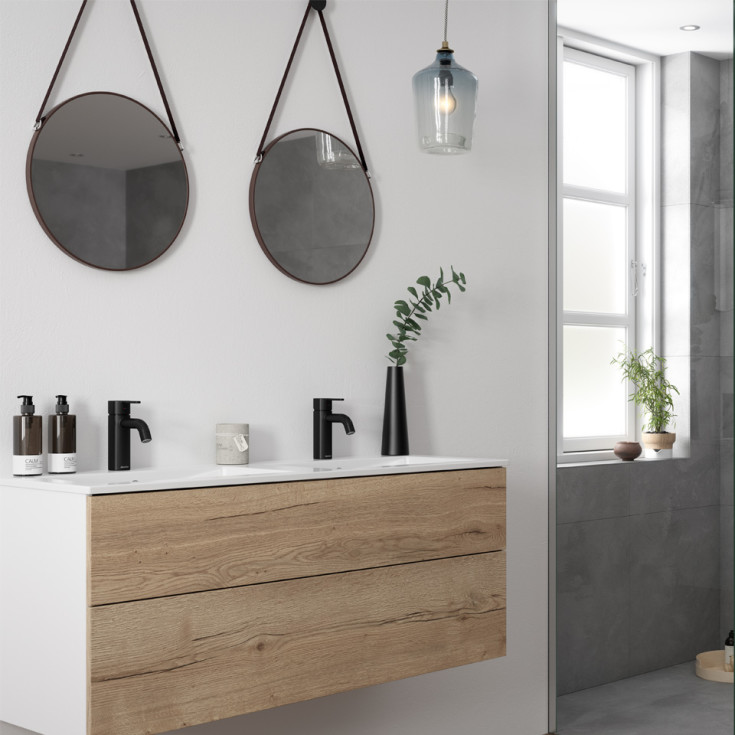 Damixa Silhouet hÄndvaskarmatur, mat sort