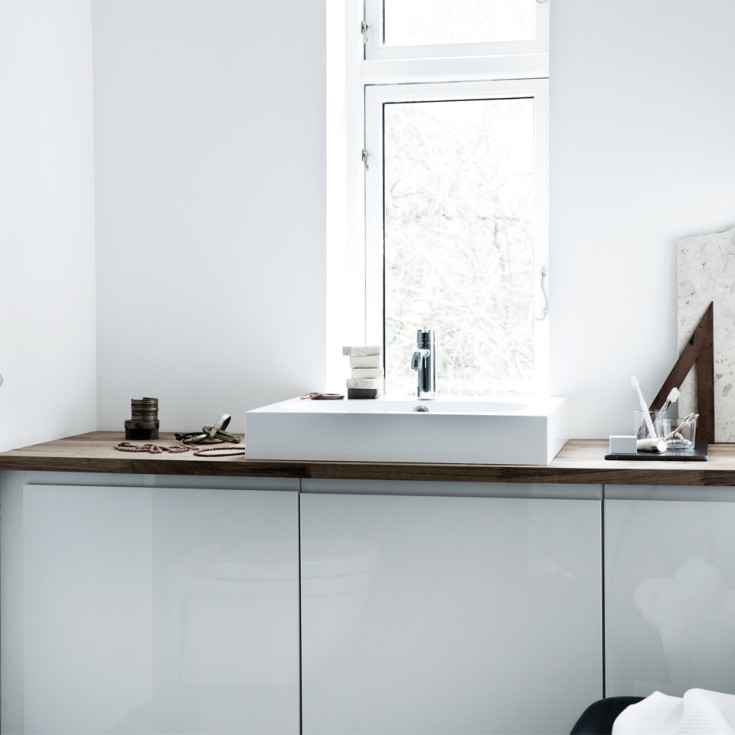 Damixa Silhouet tvättställsblandare, krom