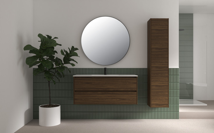 Sanibell Proline möbelpaket, 121x46,8 cm, cabana ek