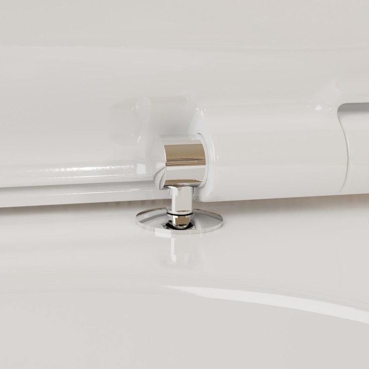 Hansgrohe EluPura S 540 vägghängd toalett, utan spolkant, rengöringsvänlig, vit