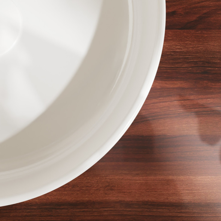 Hansgrohe Xuniva S håndvask, Ø40 cm, hvid