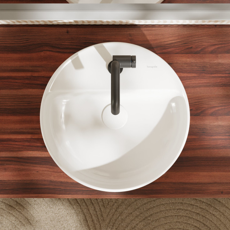 Hansgrohe Xuniva S håndvask, Ø45 cm, hvid