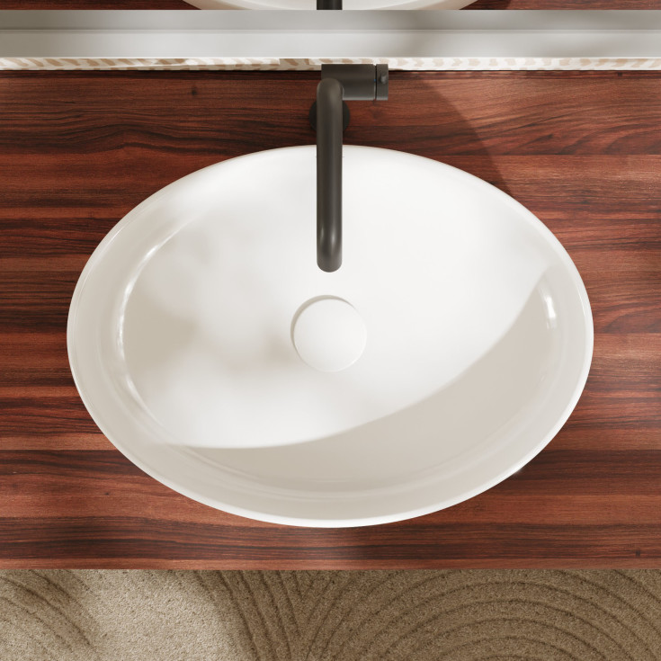 Hansgrohe Xuniva D håndvask, 55x40 cm, hvid