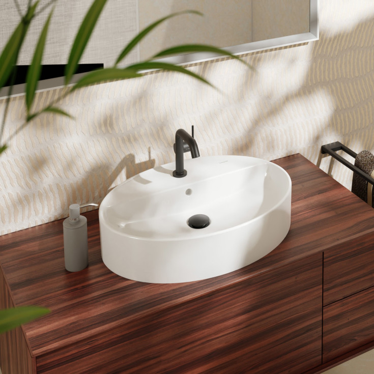 Hansgrohe Xuniva D håndvask, 60x45 cm, hvid