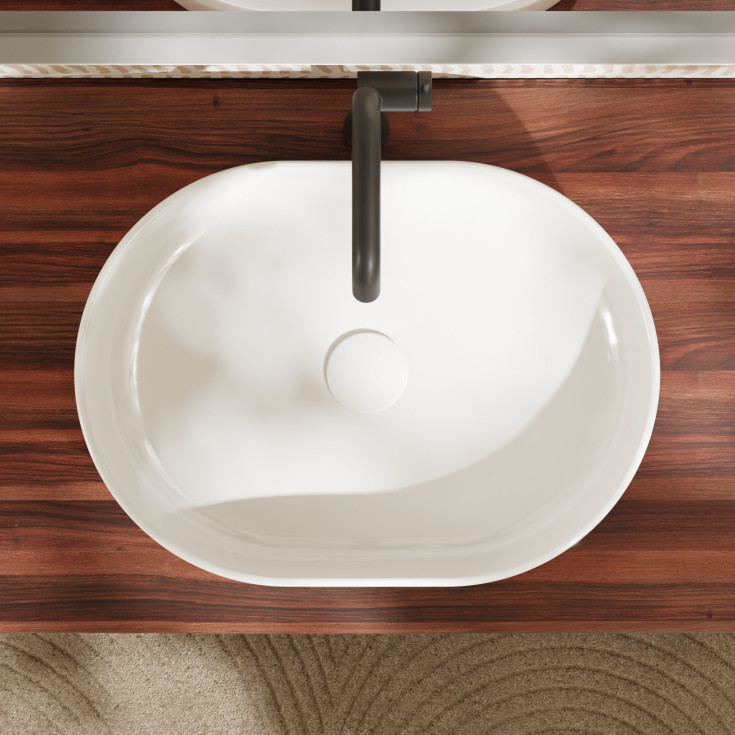 Hansgrohe Xuniva U håndvask, 55x40 cm, hvid