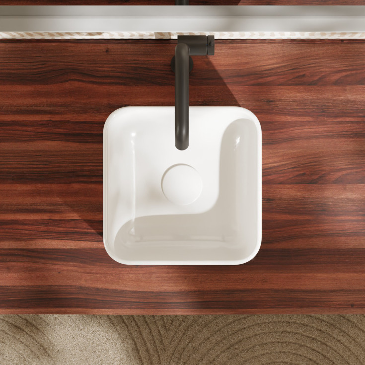 Hansgrohe Xuniva Q tvättställ, 30x30 cm, vit