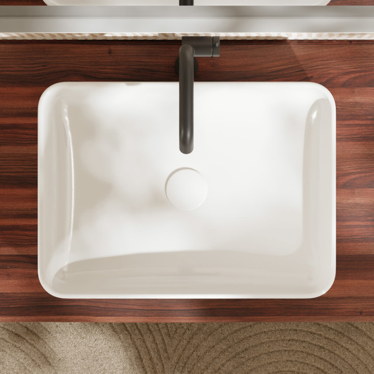 Hansgrohe Xuniva Q tvättställ, 55x40 cm, vit