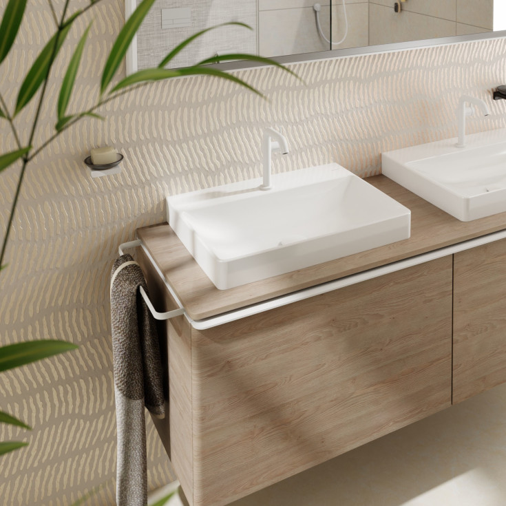 Hansgrohe Xelu Q håndvask, 60x48 cm, hvid