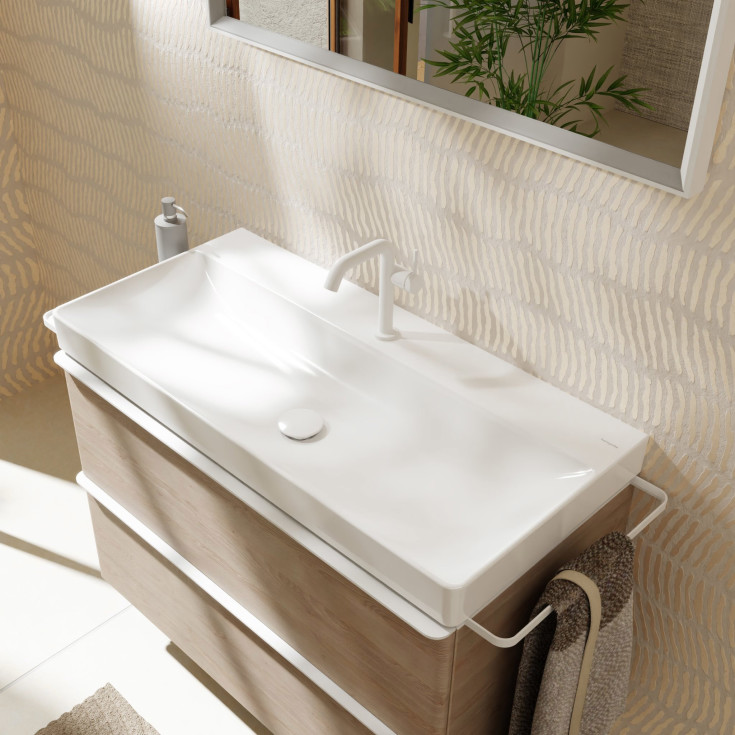 Hansgrohe Xelu Q håndvask, 100x48 cm, hvid