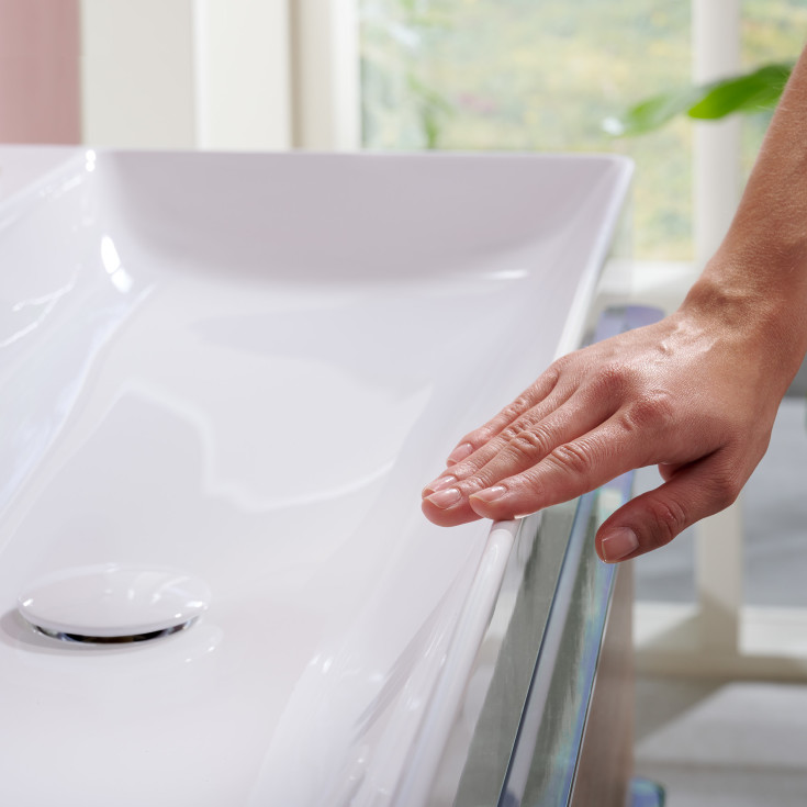 Hansgrohe Xelu Q håndvask, 100x48 cm, hvid