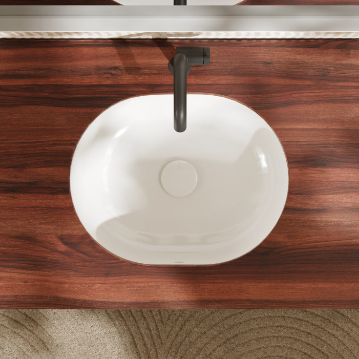 Hansgrohe Xuniva U håndvask, 45x35 cm, hvid