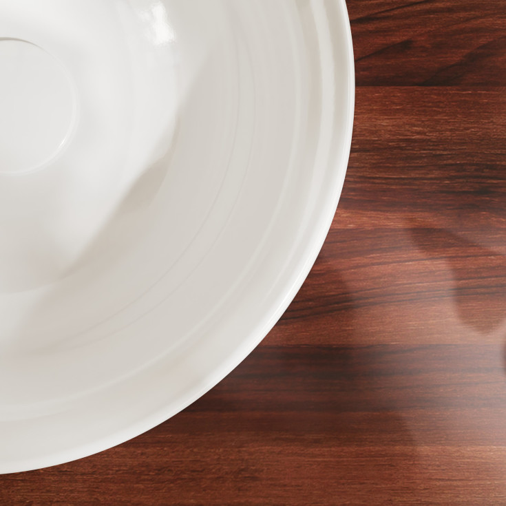 Hansgrohe Xuniva S servant, Ø40 cm, hvit