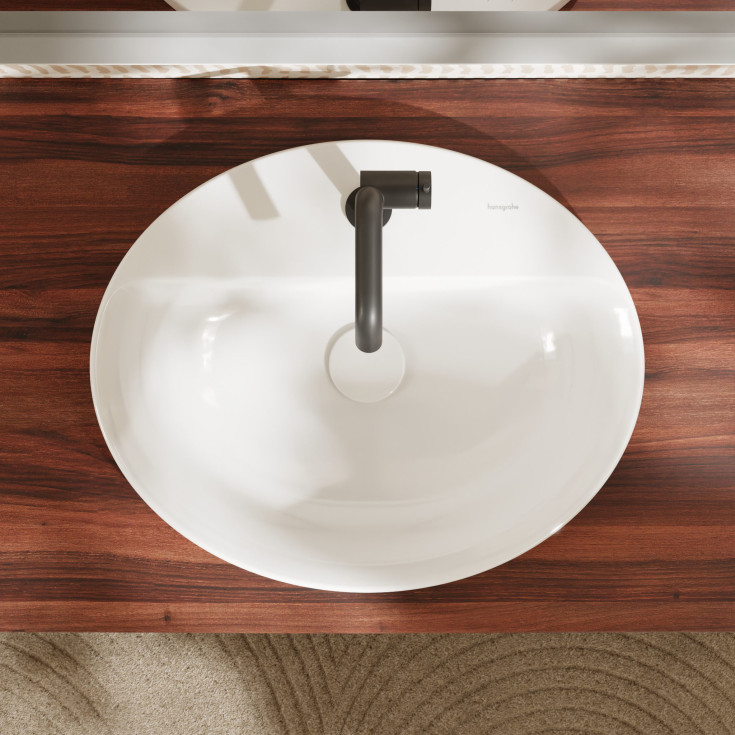 Hansgrohe Xuniva D håndvask, 55x45 cm, hvid